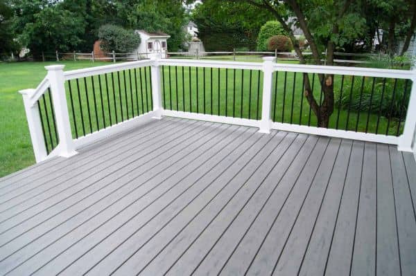 Deck repair and refinishing project